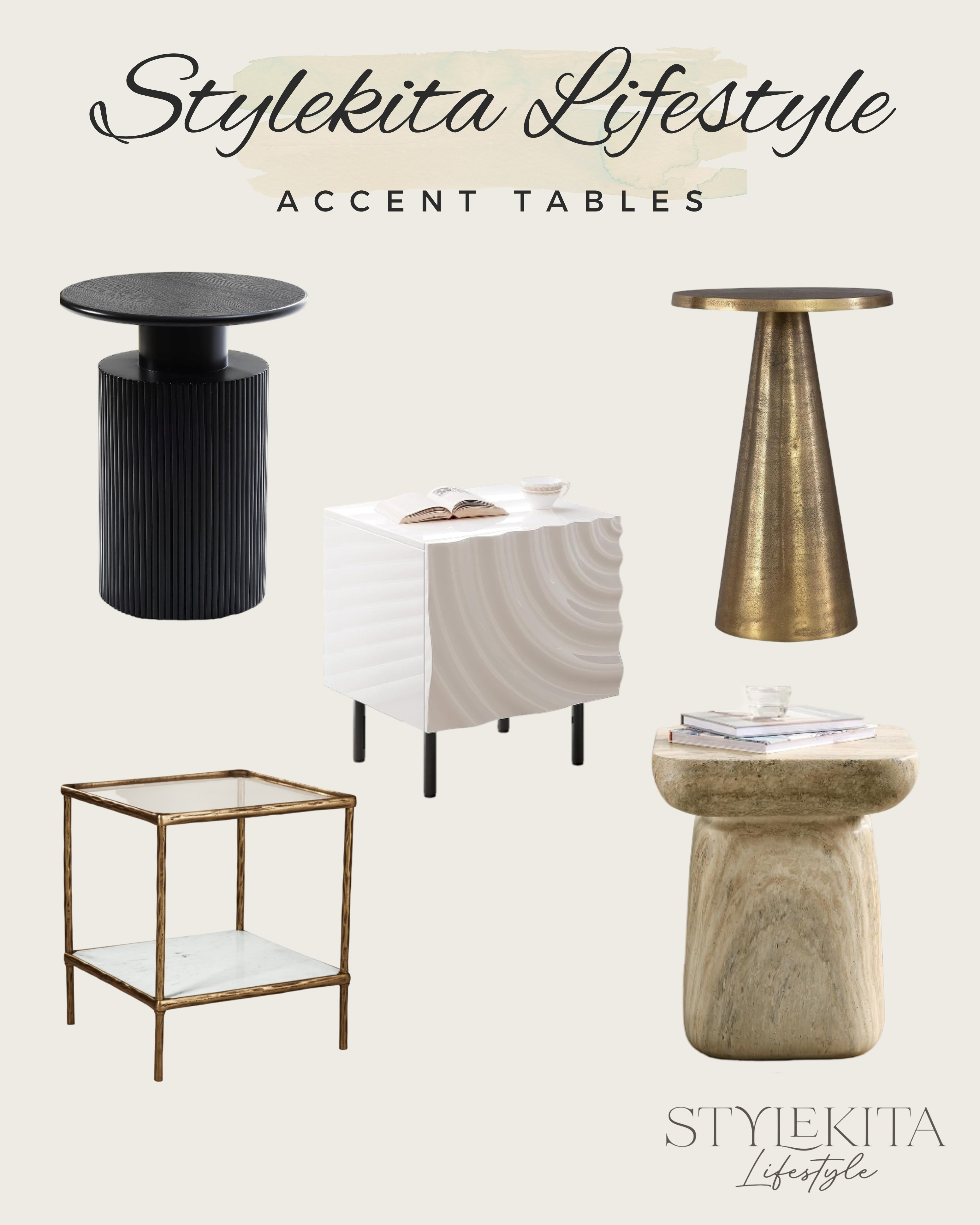 Transform your space with these stunning accent tables that combine functionality with high-end design. The perfect finishing touch for any room in your home. Click the link in bio to shop these top-rated furniture finds! #HomeDecor #InteriorDesign #FurnitureFinds 

 #LTKdayinmylife #LTKHome #LTKSaleAlert