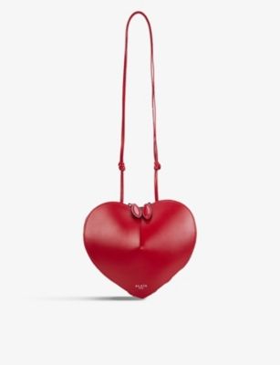 ALAIA Le Coeur heart-shaped leather cross-body bag | Selfridges