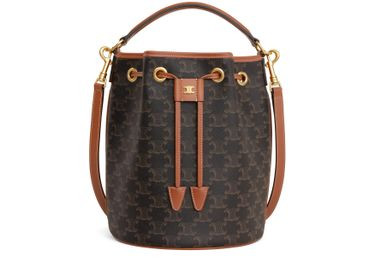 Clara bag in Triomphe canvas and calfskin | 24S US