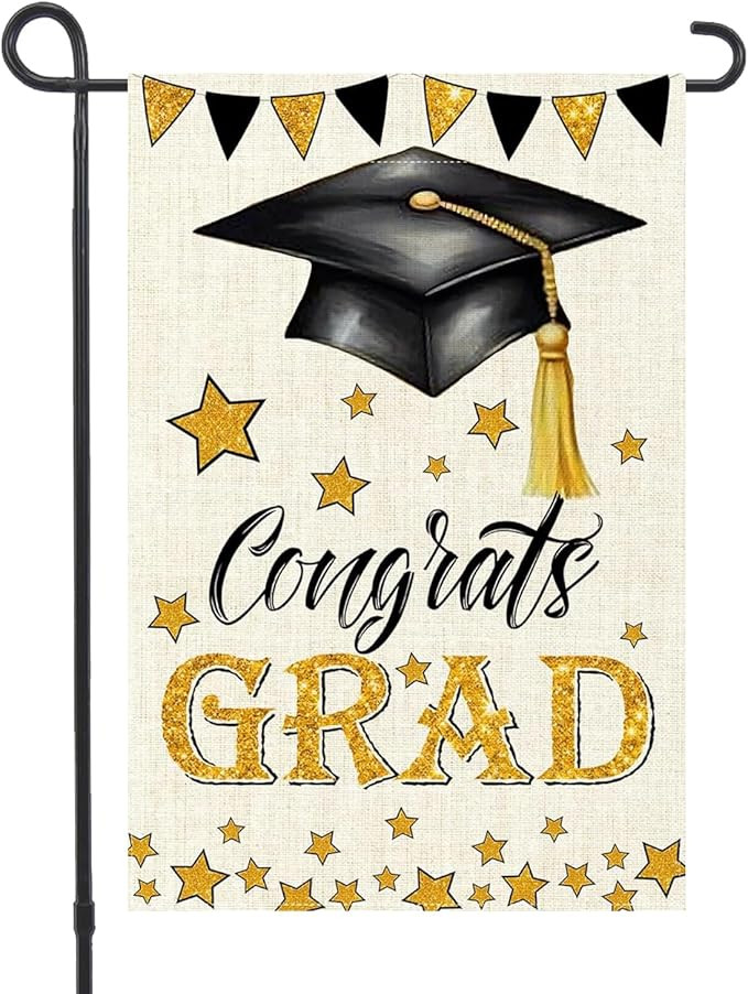 Graduation Garden Flag 2026,Double Sided Graduation Graden Flag, Class of 2026 Graduation Decorat... | Amazon (US)