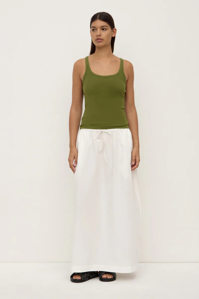 Maya Poplin Maxi Skirt | Assembly Label (AU)