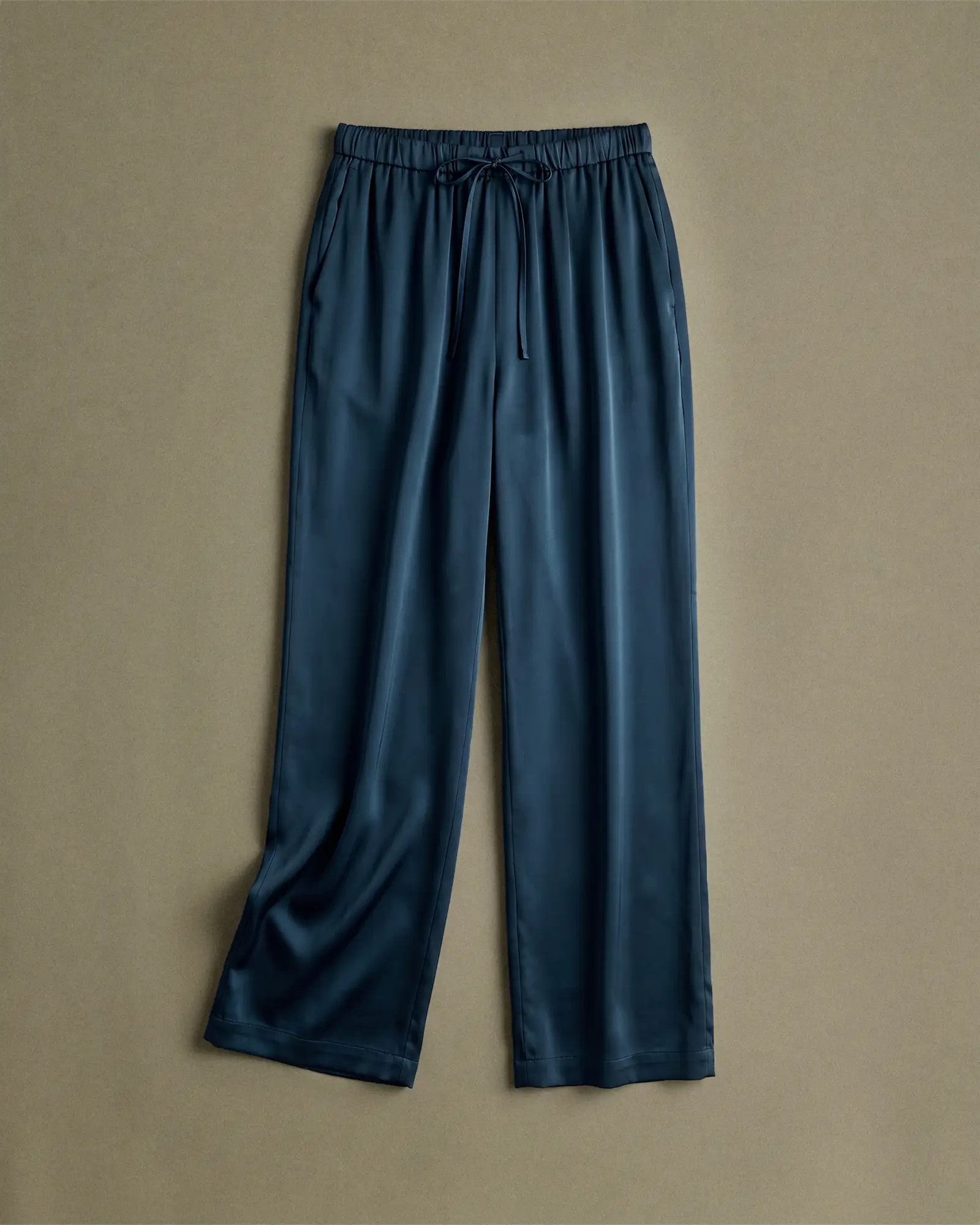 100% Washable Silk Drawstring Wide Leg Pants | Quince