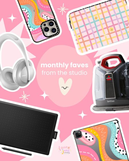 ✨ Studio Favorites Alert! ✨ This month, I'm sharing the gems that keep my creative space buzzing with inspiration! 🎨 From tackling spills with my new Bissel ProHeat Spot Clean to diving into digital art with my trusty Wacom One tablet, and getting lost in tunes with my BOSE 700 headphones - these are must-haves! 💫 Plus, my phone and iPad are dressed in absolute style thanks to CASETiFY! 📱✨ #StudioFaves #CreativityUnleashed #MonthlyMustHaves

#LTKGiftGuide #LTKeurope #LTKhome
