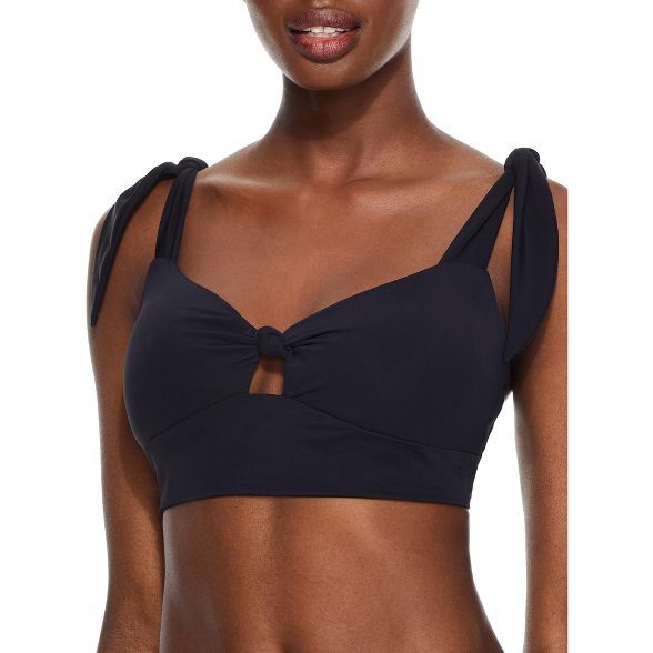 Sunsets Women's Black Lily Wire-Free Bralette Bikini Top - 67T-BLCK | Target