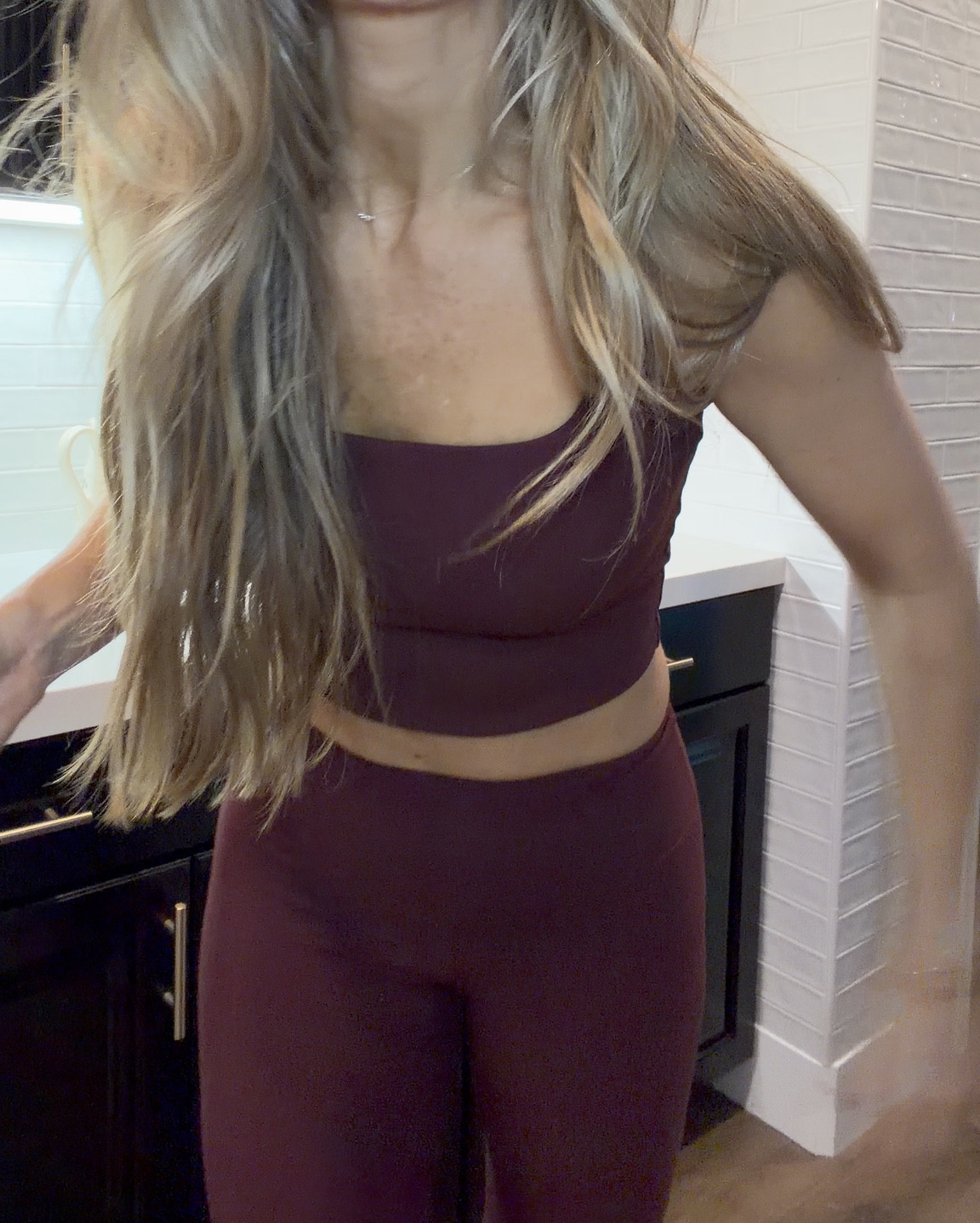 Amazon workout outfit of the day. Lululemon look for less long line sports bra size small. Workout leggings size small. My weighted vest is 6 pounds. My most frequently used kettlebell weight is 20 pounds. Linking all my at home workout equipment from Amazon.

#LTKfitnessgoals #LTKselfcare #LTKmorningroutine