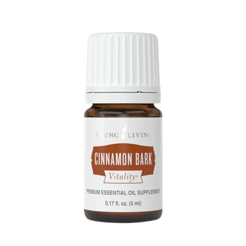 Young Living Cinnamon Bark Vitality - 5ml - Aromatic Culinary Spice - Premium Essential Oil for Immune Support - Antioxidant Dietary Supplement - Spicy Flavor Enhancer | Amazon (US)