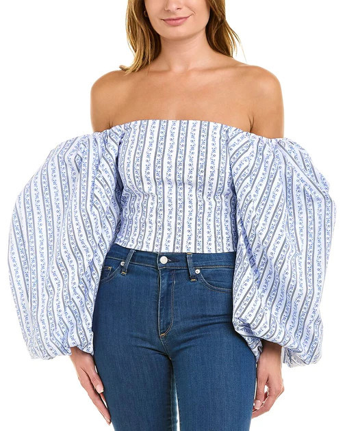 Caroline Constas Carter Top | Shop Simon