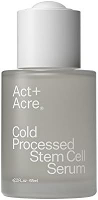 Act+Acre Cold Processed Apple Stem Cell Serum - Promotes Growth and Lessens Hair Loss - Soothes a... | Amazon (US)