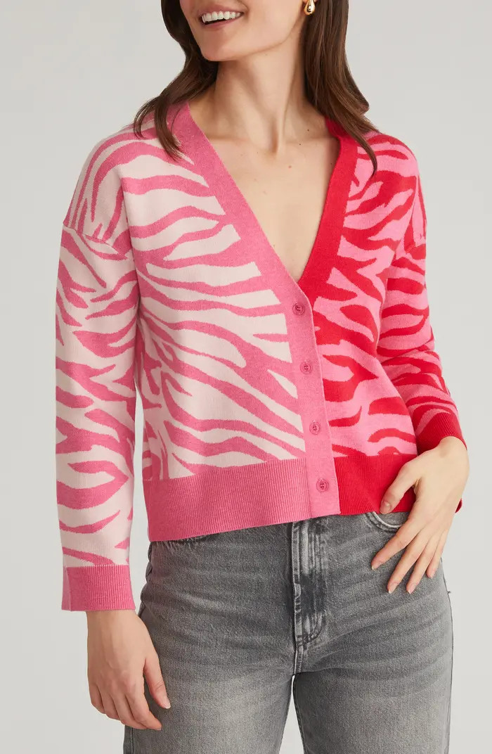525 Nicole Tiger Stripe Cardigan | Nordstromrack | Nordstrom Rack
