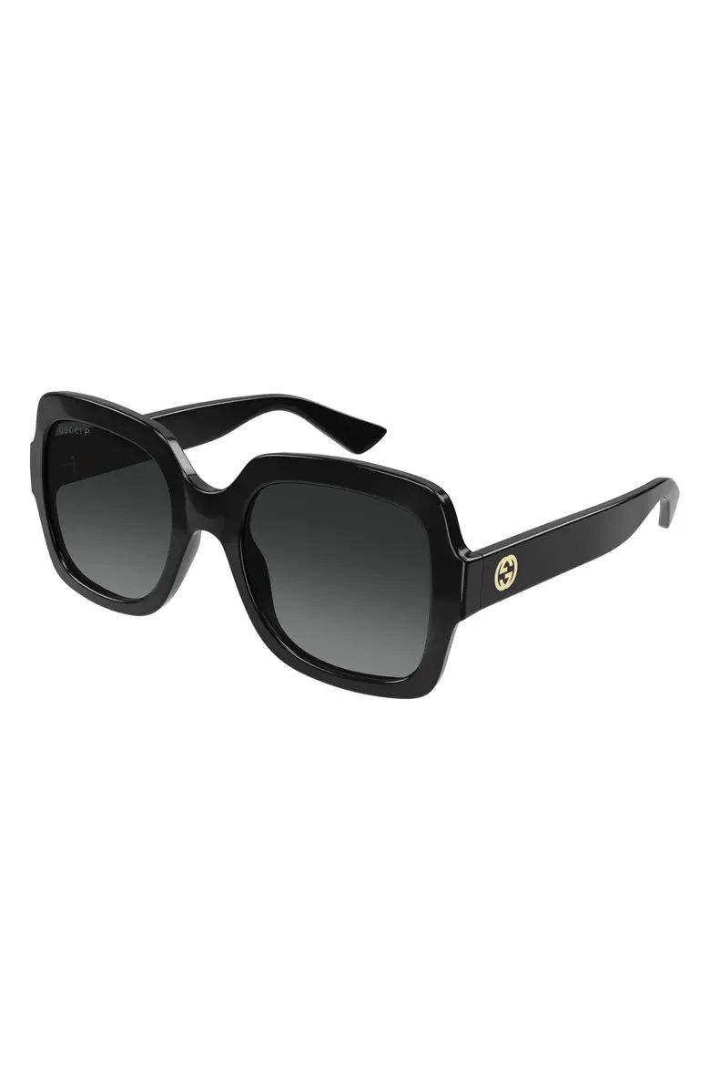 54mm Polarized Square Sunglasses | Nordstrom