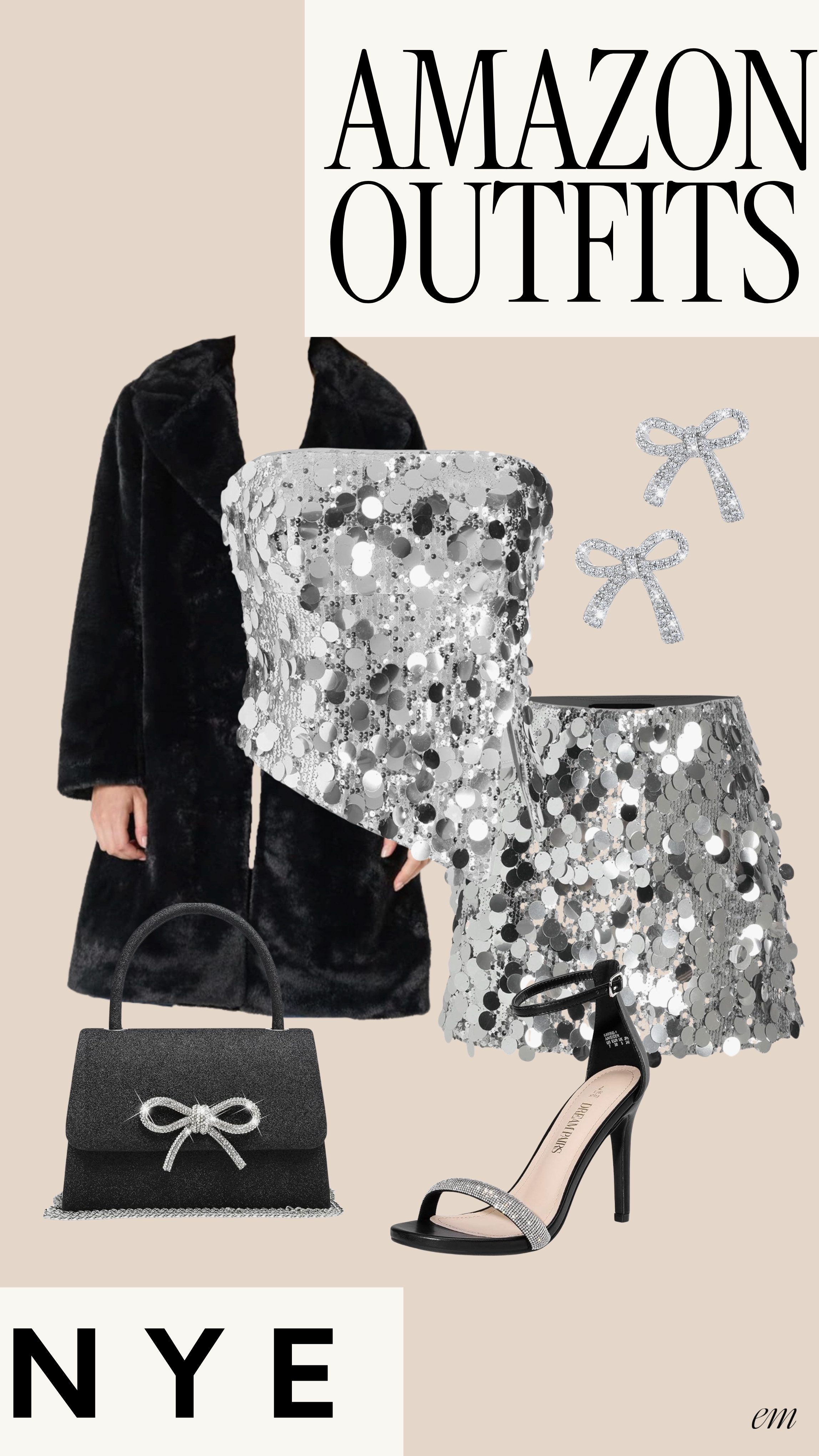 Love this sequined New Years Eve outfit! All amazon!

Amazon fashion, amazon finds, amazon outfits, New Years Eve amazon finds, last minute outfit idea 

 #LTKHoliday #LTKFindsUnder50 #LTKFindsUnder100