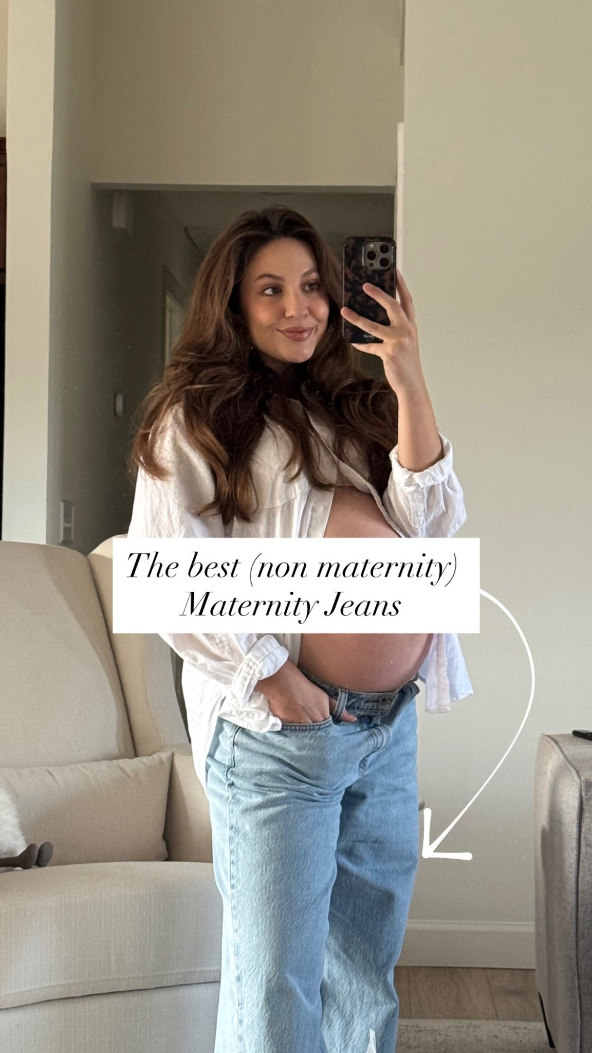 My favorite (non maternity) maternity jeans! Wearing size 30short 

#LTKBump #LTKStyleTip #LTKmomlife