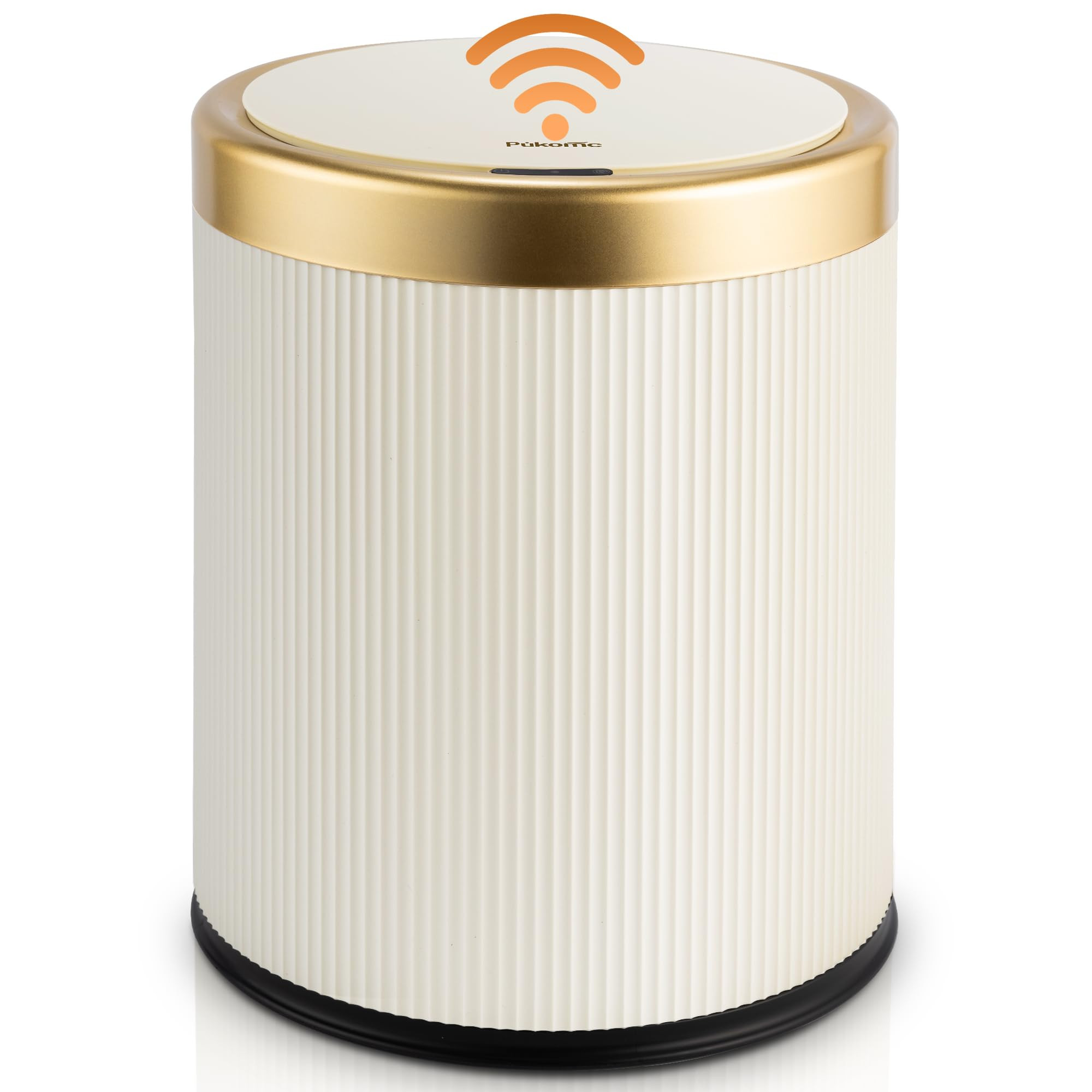 Pukomc Bathroom Trash Can with Lid，3.5 Gallon Motion Sensor Waterproof Touchless Garbage Can, S... | Amazon (US)