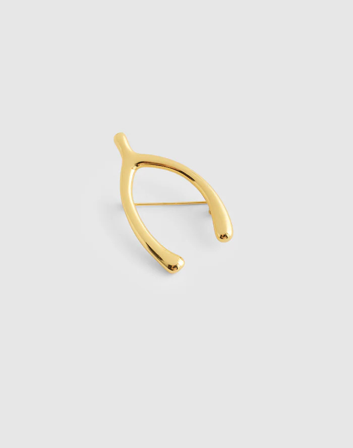 Wishbone Brooch | Madewell