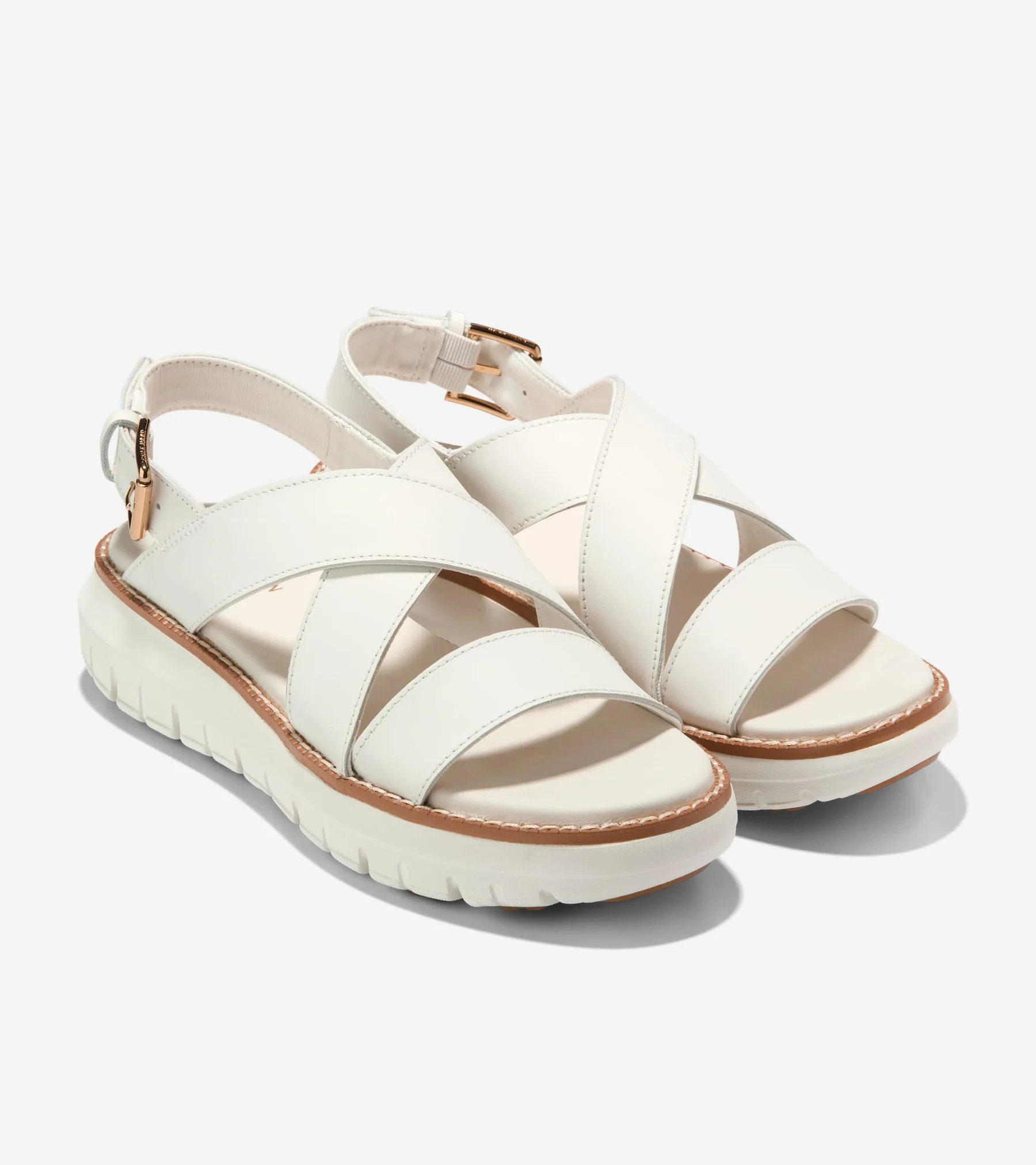 Women's ZERØGRAND Rexanna Sandals in White | Cole Haan | Cole Haan (US)