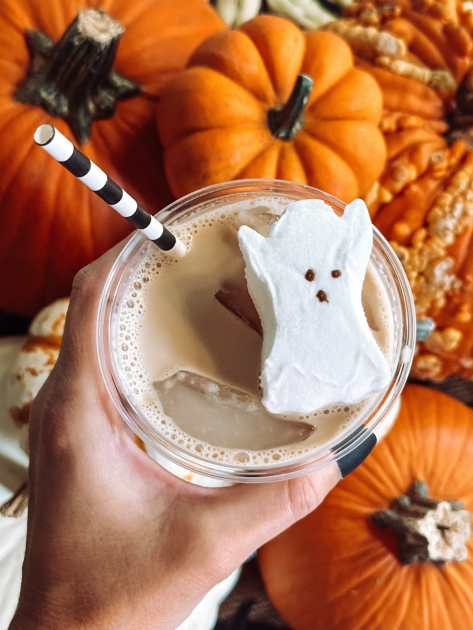My FAVORITE iced coffee with a spooky flair! I added the pumpkin spice creamer… sooooo good!!! 🎃

#LTKHalloween #LTKSeasonal #LTKHome