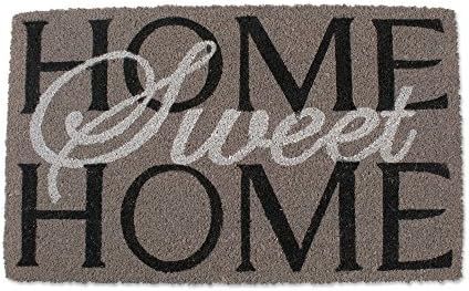 J&M Home Fashions Natural Coir Coco Fiber Non-Slip Outdoor/Indoor Doormat, 18x30", Heavy Duty Ent... | Amazon (US)