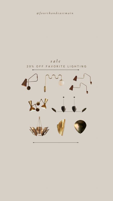 SALE // 20% off some of my favorite handmade look lighting 

unlaqured brass
raw brass
amber interiors 
amber interiors dupe
lighting roundup 

#LTKhome