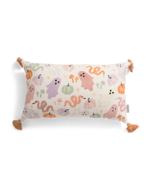 14x24 Lizzie Halloween Oblong Pillow | TJ Maxx