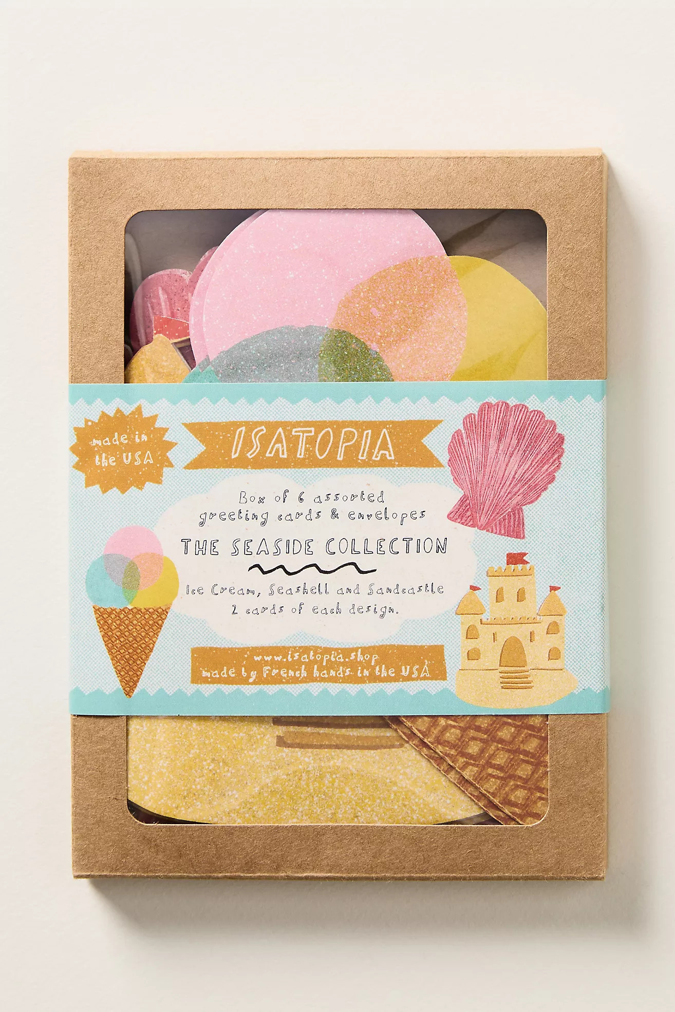 Isatopia Diecut Notecard Set | Anthropologie (US)