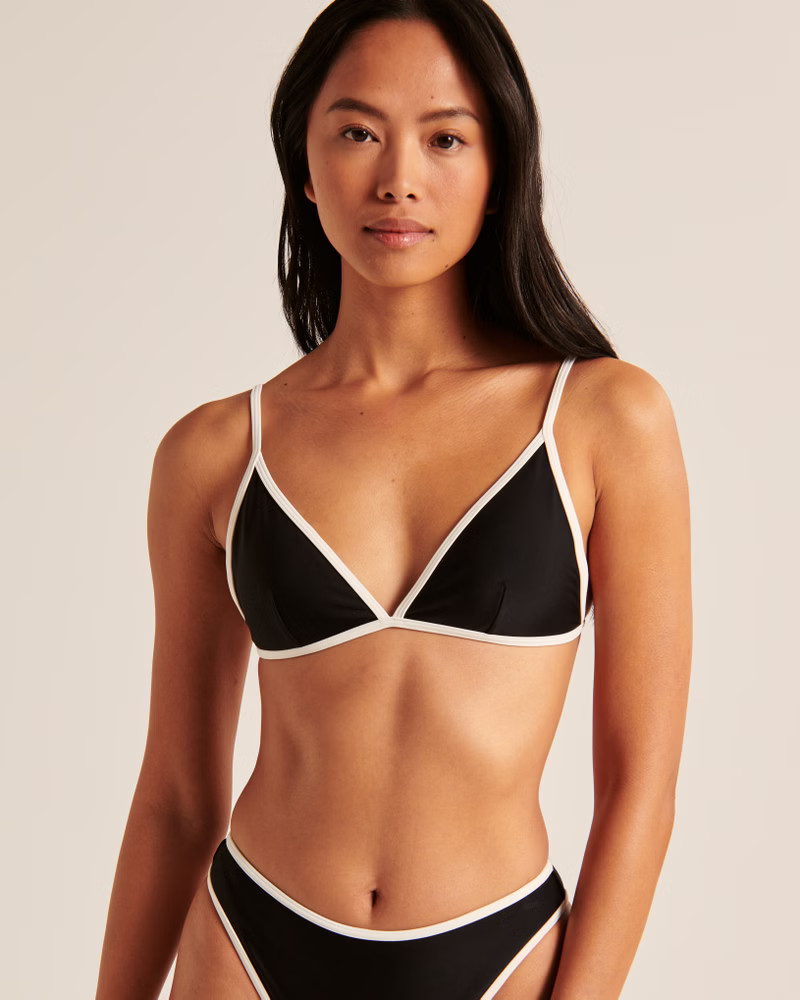 90s Triangle Bikini Top | Abercrombie & Fitch (US)