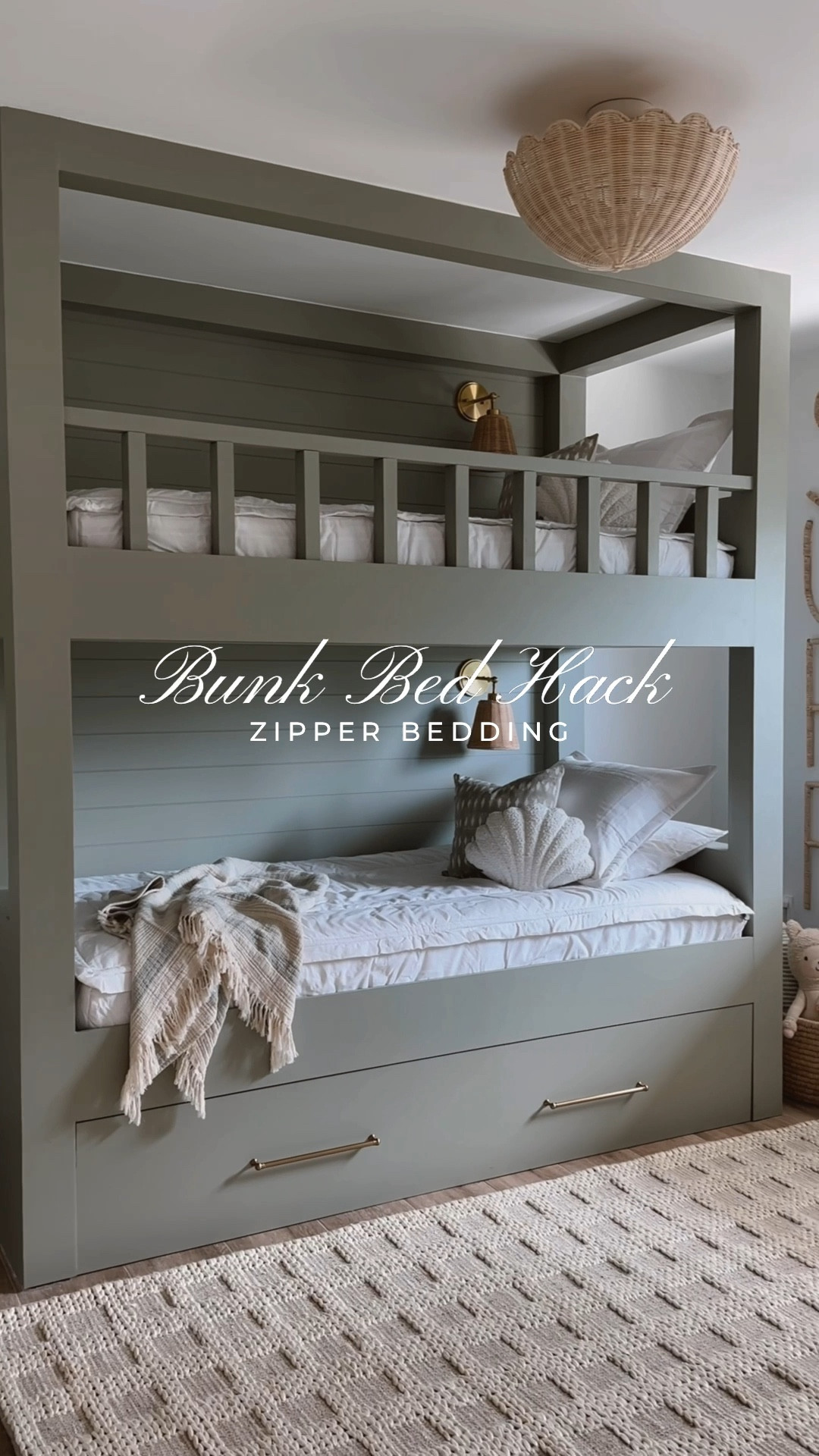 Say goodbye to messy bunks! 🛏️🤍 This genius bedding from beddys is an all in one zipper bedding makes it so easy for kids to make their own beds—no fuss, no stress! Perfect for bunk beds and small spaces. And guess what? They gave us a coupon code for 20% off 🤍 Use code: JENSNEST 

Linking everything else here 🤍 


#kidsroom #bunkroom #girlsroom #boysroom #kidsbedding #zipperbedding #toddlerbedding #twinbedding #homedecor #beachhouse 

#LTKHome #LTKKids #LTKFamily