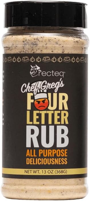 recteq Chef Greg's 4 Letter BBQ Rub | BBQ Rubs & Spices for Smoking and Grilling | Perfect for Ju... | Amazon (US)