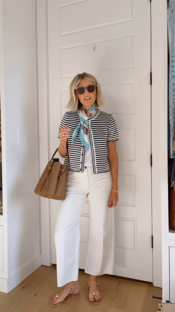 I love that this cardigan can be styled open or closed to create a whole new look! This is a great everyday look for spring! Wearing M/27.

Loverly Grey, J.crew, spring fashion, spring outfit ideas, striped cardigan, white denim outfit, white jeans outfit 

#LTKWorkwear #LTKootd #LTKSeasonal