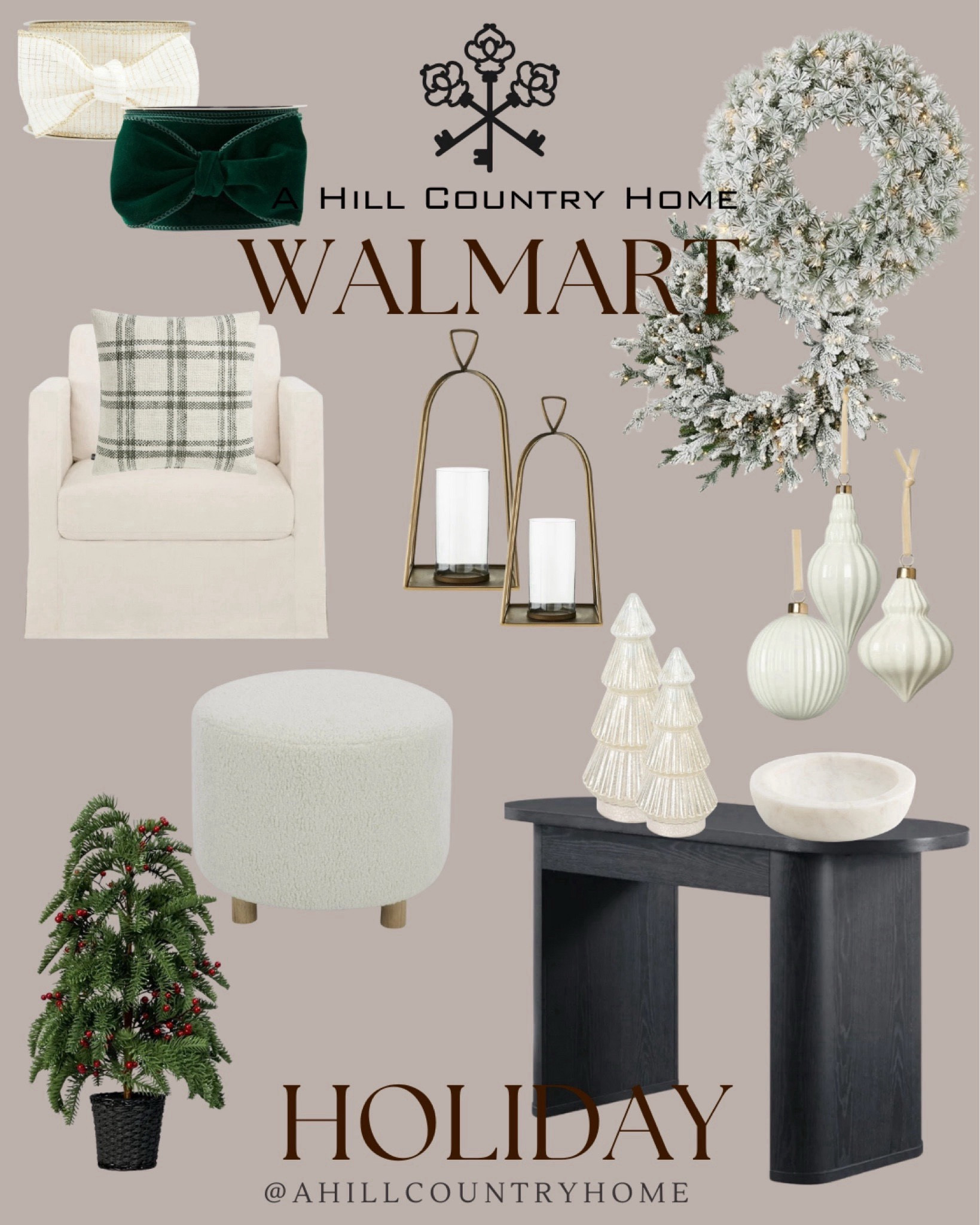 Walmart holiday! 

Follow me- @ahillcountryhome for daily shopping trips and styling tips

Christmas decor, holiday decor, Target finds, Target home, Target Christmas, Christmas tree, Christmas finds, winter decor, home decor, entryway decor, wreaths, holidays, Christmas, Christmas dress, christmas skirt, Christmas gifts, Christmas dress, holiday dress, amazon holidays, amazon Christmas gifts

#LTKGiftGuide #LTKSeasonal #LTKHoliday