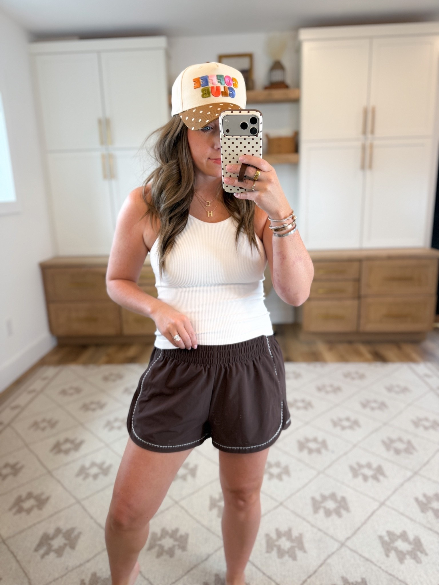 Casual outfit for summer! Wearing a medium in shorts & tank

#LTKootd #LTKmomlife #LTKgrwm