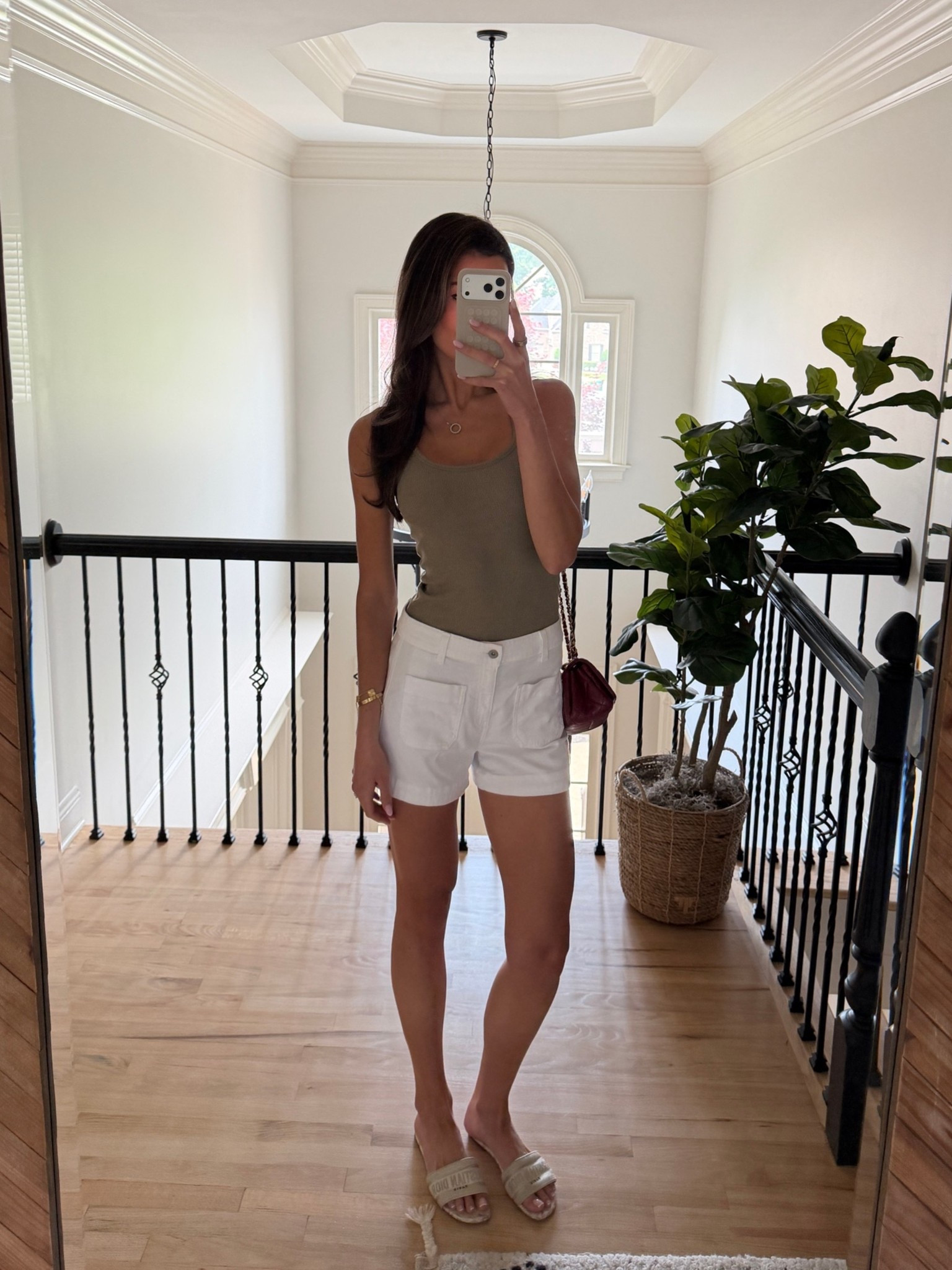 Tank - small
White shorts - size 25. They run BIG & are very stretchy so be sure to size down!!!

#LTKgrwm #LTKdayinmylife #LTKootd