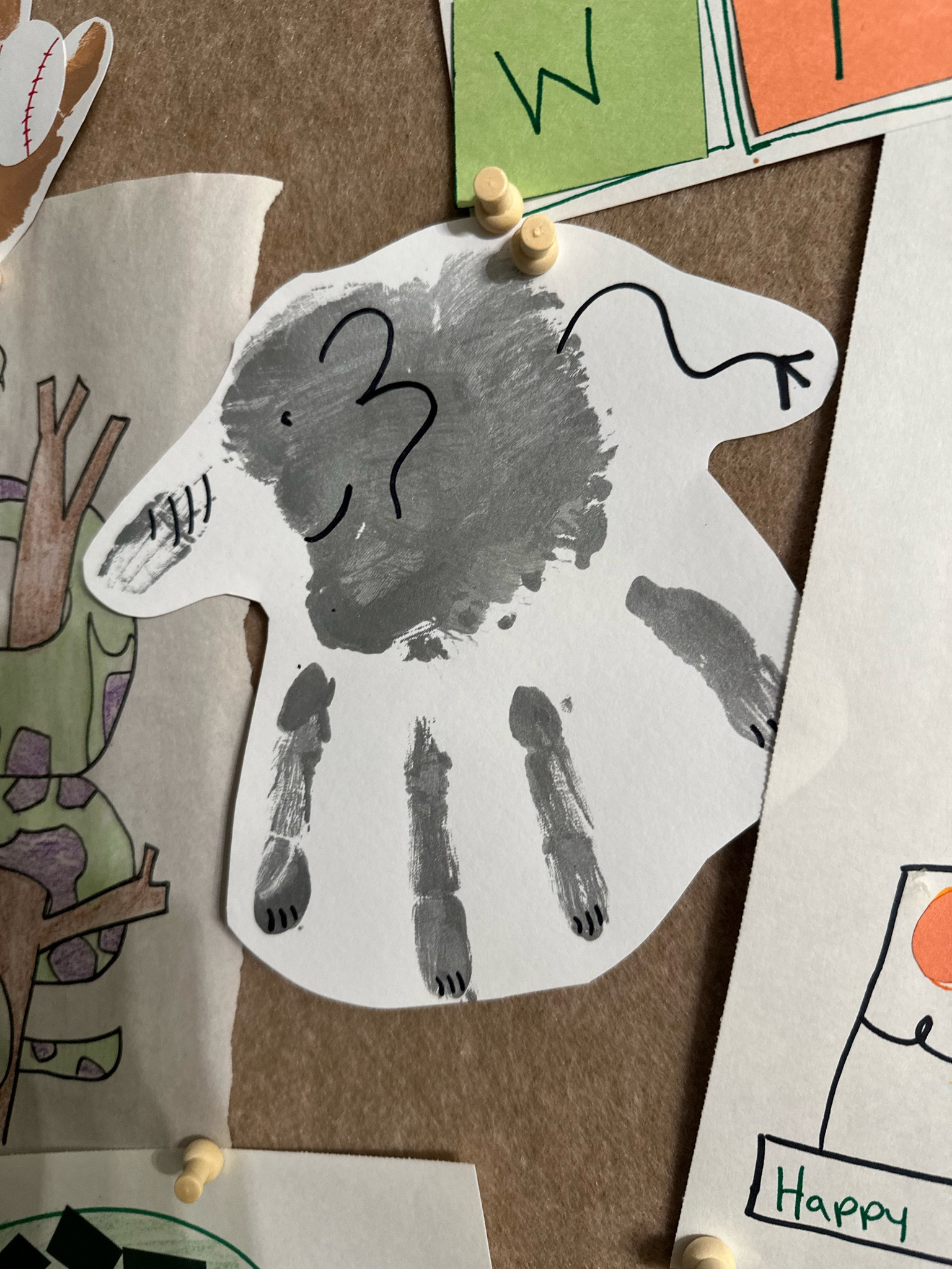 cutie little elephant handprint to go with our animal themed week!

crafts // toddler crafts // jungle // handprint craft  

 