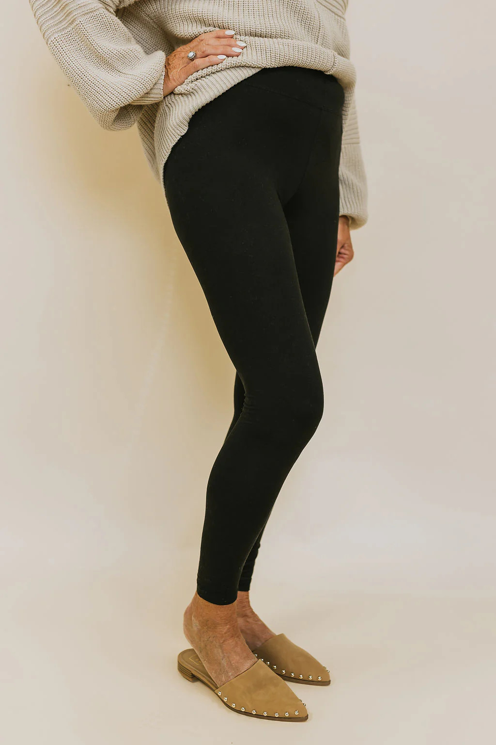 Buttery Soft Leggings - Black | Bates Boutique 