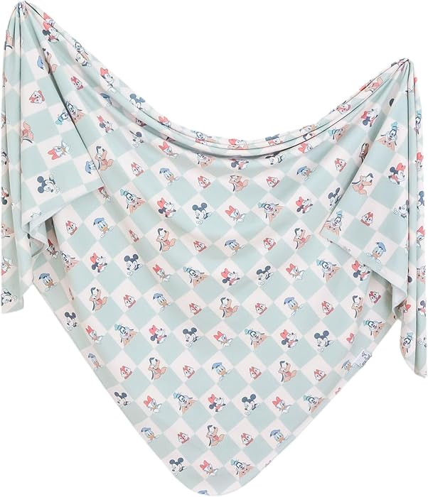 Copper Pearl Large Premium Knit Baby Swaddle Receiving Blanket Mickey Mouse & Friends | Amazon (US)