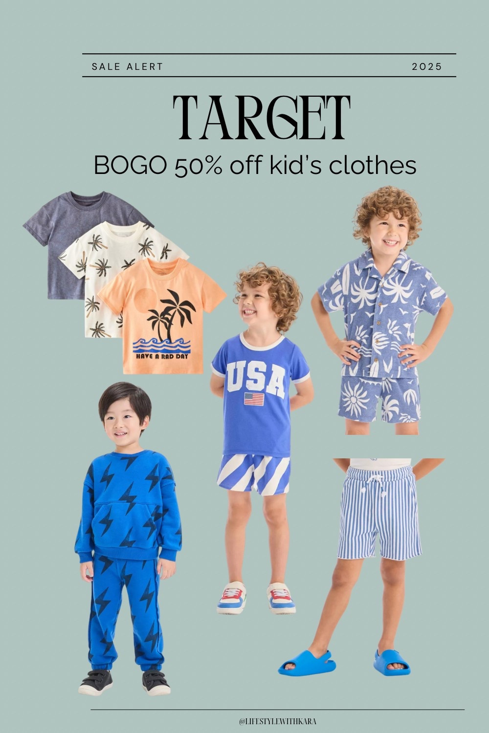 BOGO half off kids clothes at target today! 🎯 

#LTKFindsUnder50 #LTKFamily #LTKKids