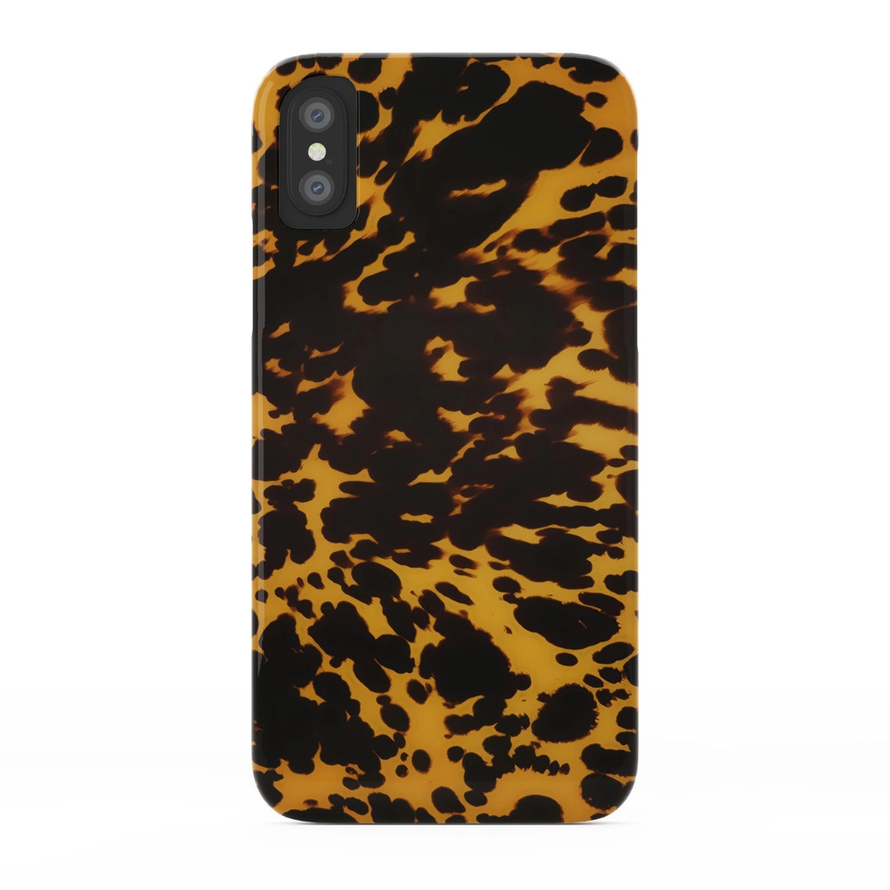 Art Deco Polished Tortoise Shell Phone Case by closeddoor | Society6