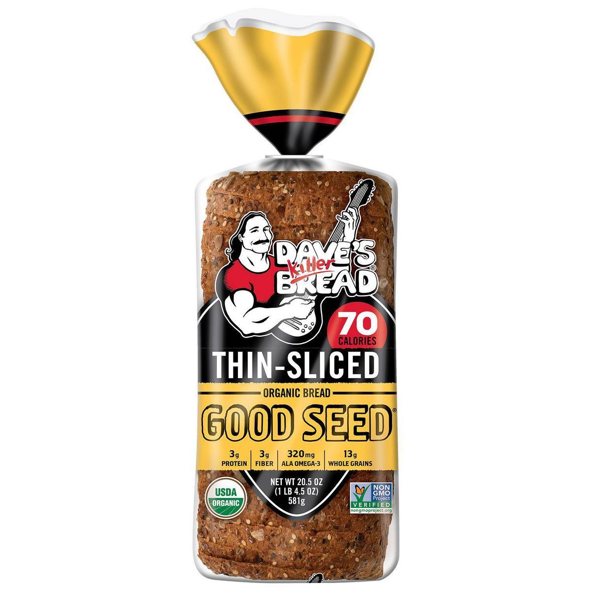 Dave's Killer Bread Organic Thin Sliced Good Seed Bread - 20.5oz | Target
