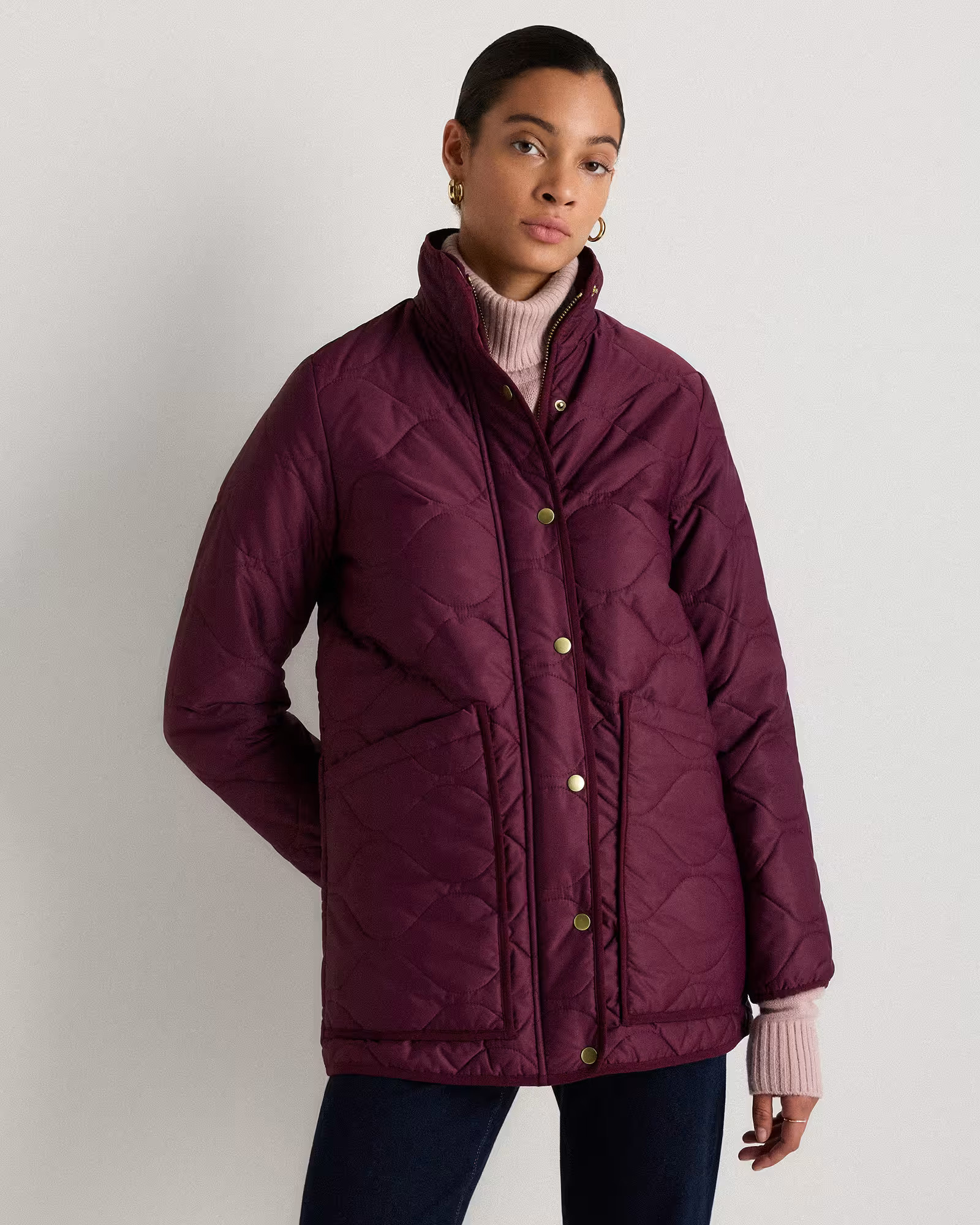 Featherless Quilted Long Puffer Jacket | Quince
