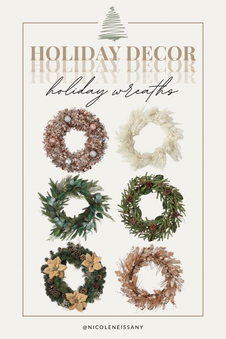 Neutral holiday wreaths from Target - all under $50!

// wreath, holiday wreath, Christmas wreath, holiday decor, Christmas decor, holiday home decor

#LTKhome #LTKunder50 #LTKHoliday