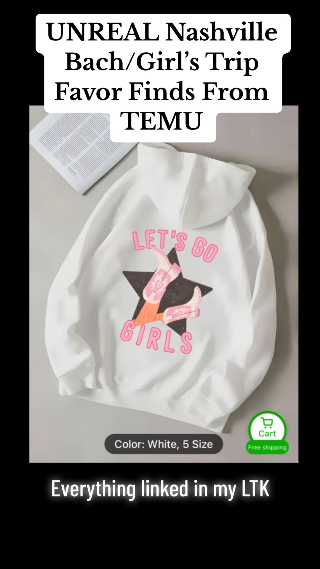 PERFECT favors for a southern bachelorette party or girl’s trip. And all so affordable from TEMU! (Find the rest in “Bach in Nash”) #temu #bachelorette #inspo #nashville #cowgirl 

#LTKfindsunder100