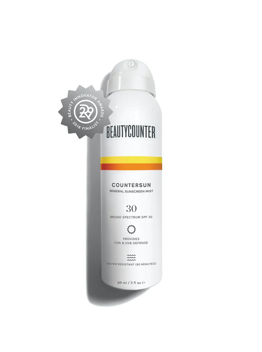 Countersun Mineral Sunscreen Mist SPF 30 Travel Size – 3 oz. | Beautycounter.com