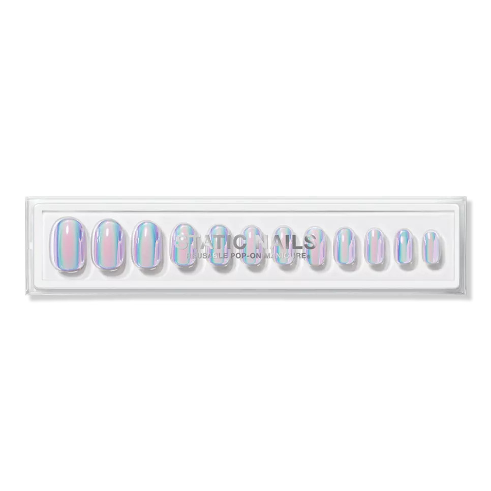 Static NailsDoe Round Reusable Pop-On Manicure | Ulta
