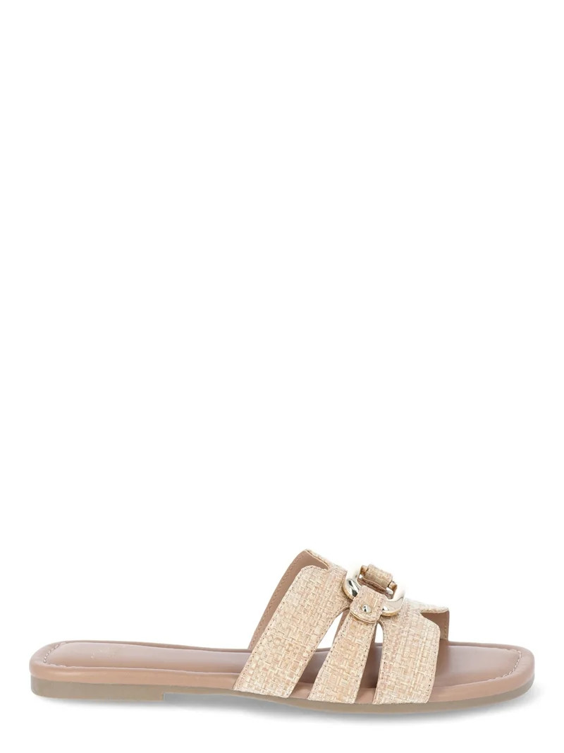 Time and Tru Women's Hardware Slide Sandal | Walmart (US)