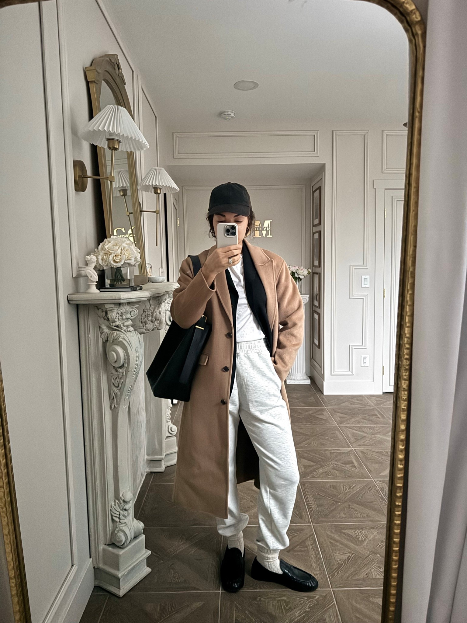 Dress up your joggers outfit with a long wool coat! This camel color is perfect for elevating your winter outfits 

#LTKSeasonal #LTKootd