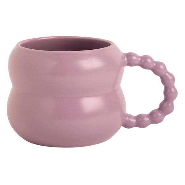 Matte Purple Bubble Mug, 15oz | At Home