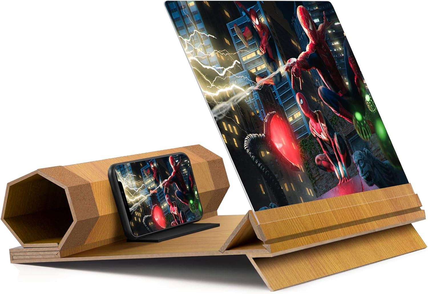 18 inch Screen Magnifier for Smartphone – Mobile Phone 3D Magnifier Screen Expanders for Movies... | Amazon (US)