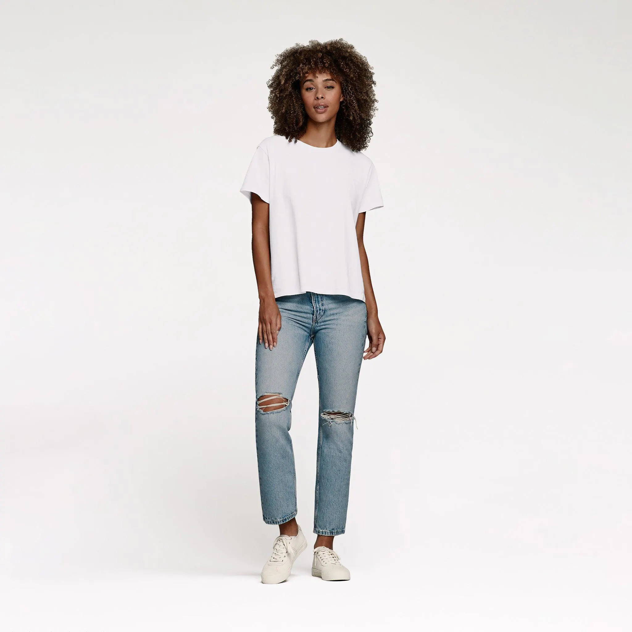 Women's Everyday T-Shirt - White - nuuds | nuuds