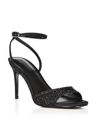 Aqua Women's Naya Embellished Mesh High Heel Sandals - Exclusive | Bloomingdale's (US)