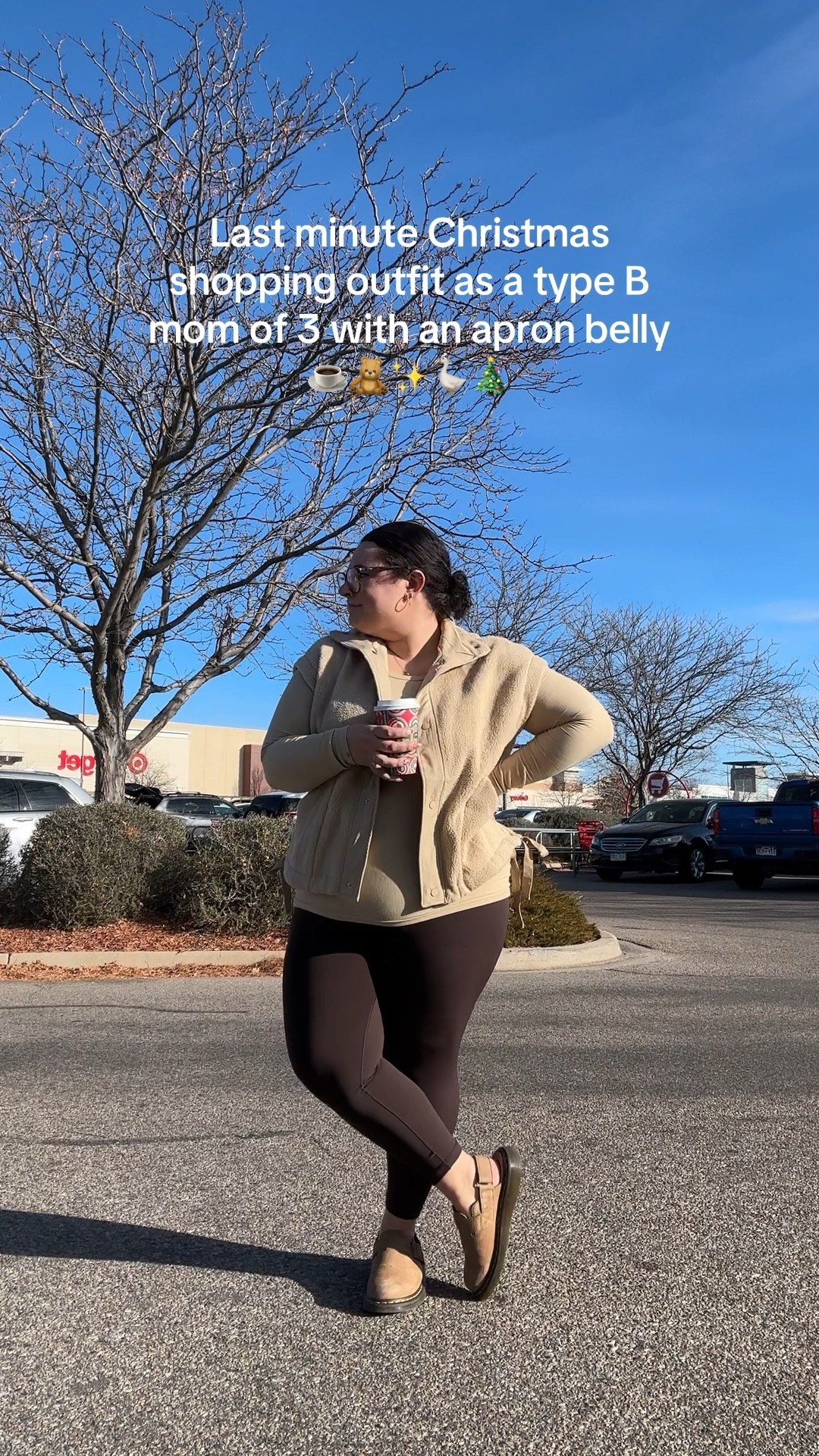 Last minute shopping ootd 
Size xl in shirt and vest, size xl short in leggings 🫶🏼🫶🏼

#LTKMidsize #LTKPlusSize #LTKFindsUnder50