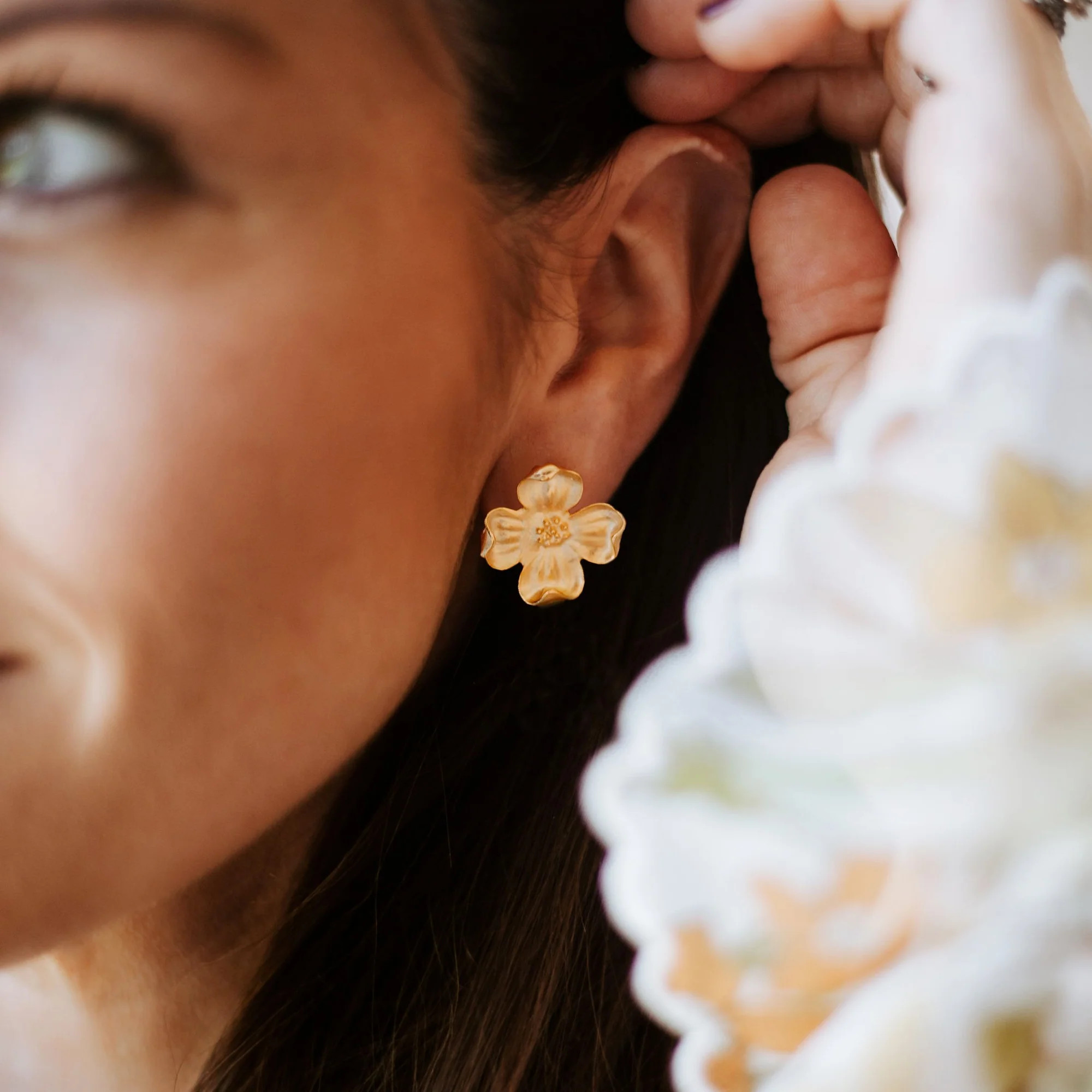 Dogwood Studs | Susan Shaw